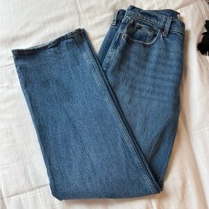 Abercrombie & Fitch Men's Straight Blue Jeans